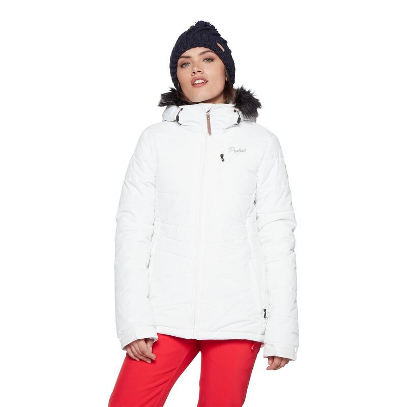 W Valdez Snowjacket - vest - 401_seashelloffwhite - dames - Pisteskiën