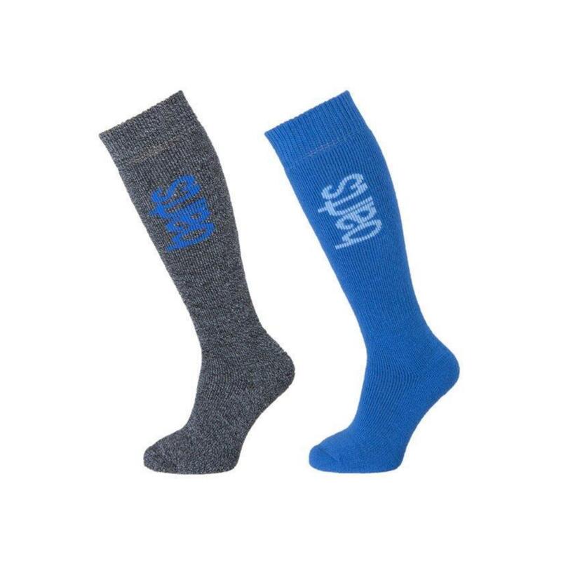 Basic Skisock Kids 2P - chaussettes - noir - hommes - Pisteeskiën