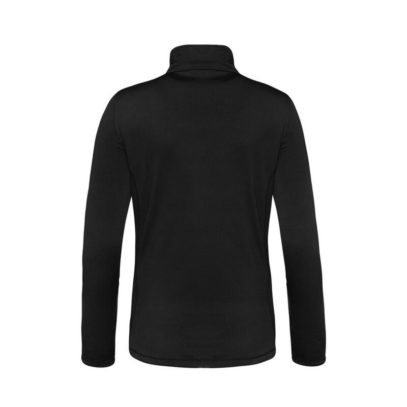 W Fabriz 1/4 Zip Top - Trui - 290 true black - dames - Pisteskiën