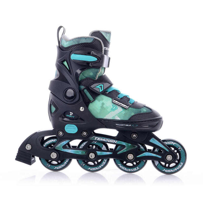 Tempish inline-Skates Dasty 82A Softboot grün