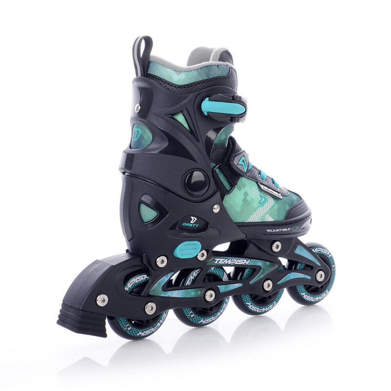 Tempish inline skates Dasty 82A softboot groen