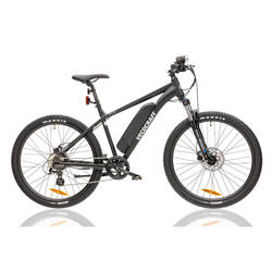 Elektrische mountainbike, Helios, 27.5 inch, 8 sp, zwart