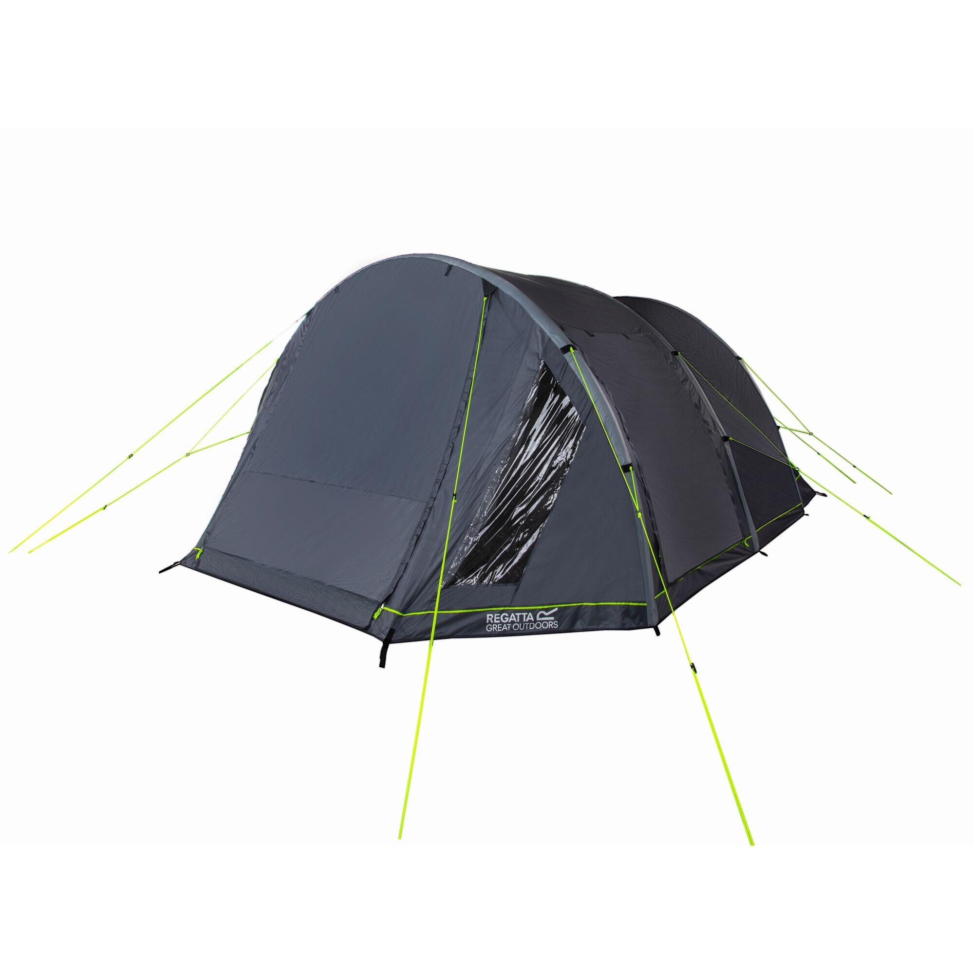 REGATTA Kolima v2 6-Man Adults' Camping Tent - Lead Grey Ebony