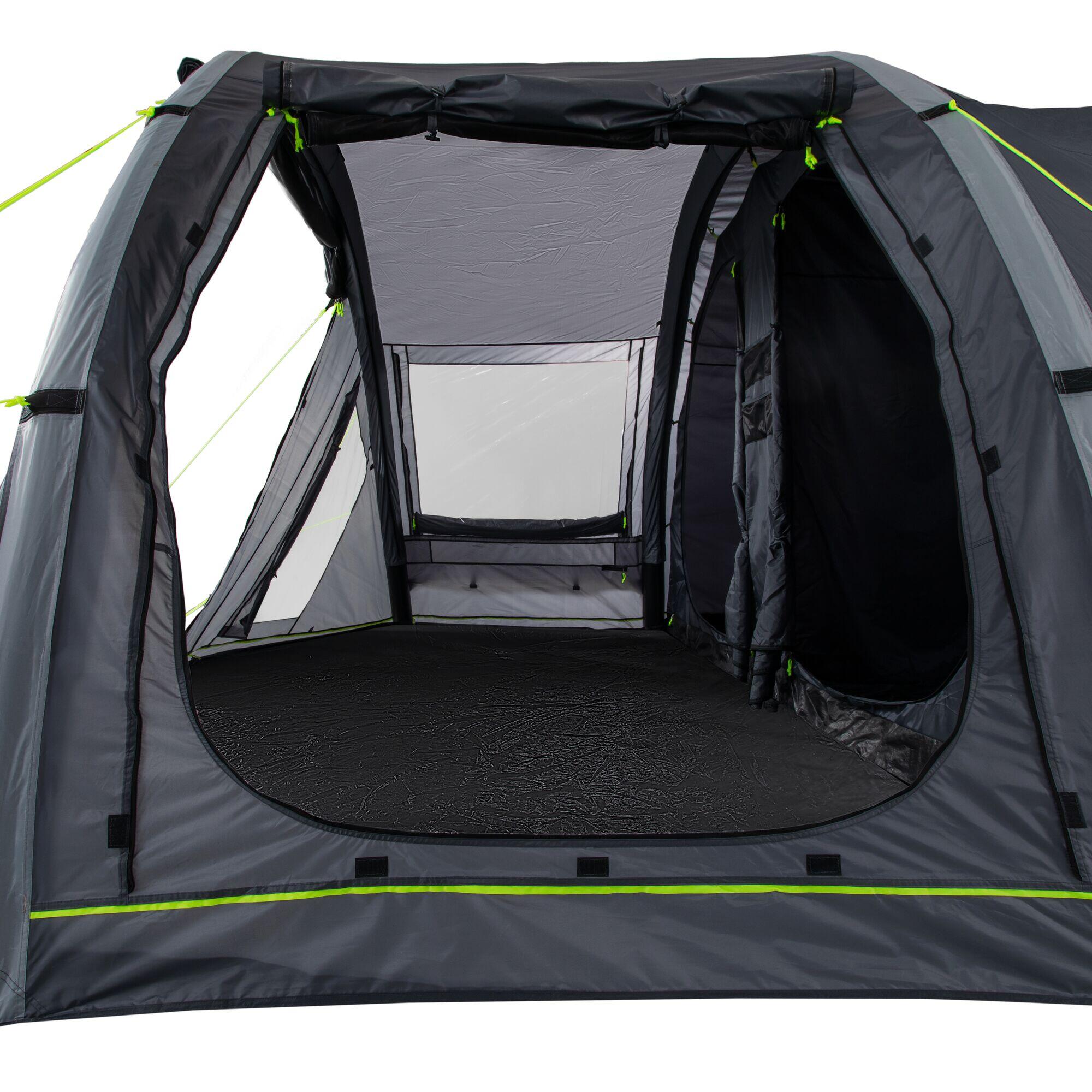 Kolima v2 6-Man Adults' Camping Tent - Lead Grey Ebony 2/5