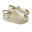 Nuvola Kinder Strand Flip Flop in beige mit Gummisohle