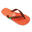 Strand Flip Flops Unisex Brasileras Flip Flops orange und braun Farbe