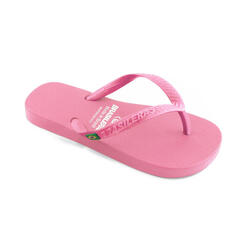 Strandslippers unisex Brasileras roze teenslippers met antislip rubberen zool