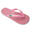 Chanclas De Playa Brasileras Dedo Color Rosa Suela De goma Antideslizante
