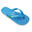 Tongs unisex Brasileras de couleur bleu ciel avec semelle en caoutchouc