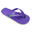 Unisex-Strand-Flip-Flops fliederfarben mit rutschfester Gummisohle