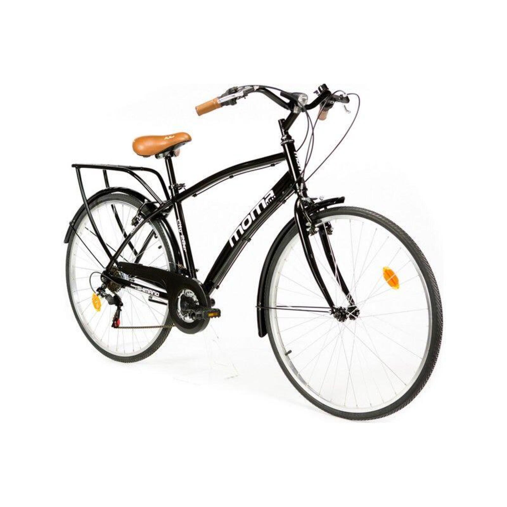Vélo de Ville CITY 28", Aluminium, SHIMANO 18V, Selle Comfort