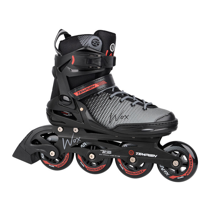 Fitnessschaatsen Zwart/Rood Volwassenen Tempish Wox 84 Uni