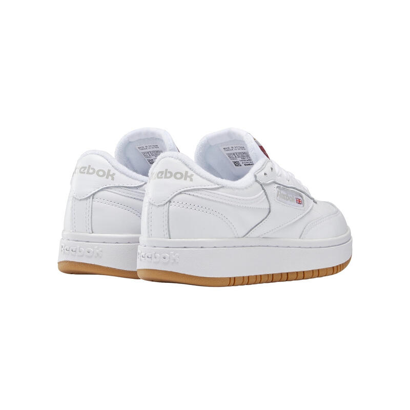 Club c double, White/reebok rubber gum-07/white