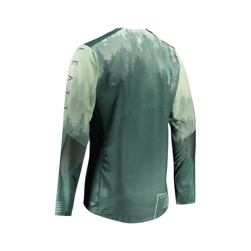 Maglia ciclismo MTB uomo Gravity 4.0 verde