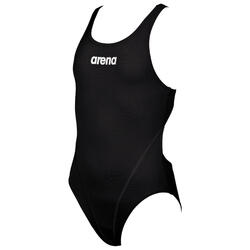 Filles Solid Swim Tech Combinaison de natation - Noir