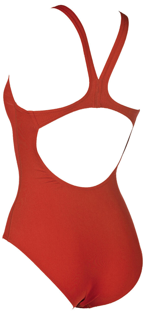 arena Women Sports Swimsuit Solid Swim Pro, Red-White 2/4