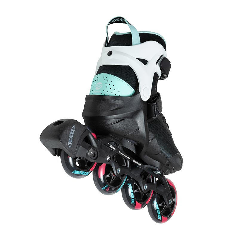 Powerslide patins à roues alignées Radon Teal 90 softboot 83A noir