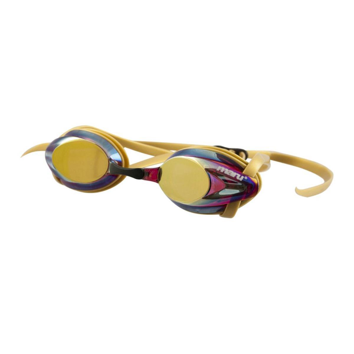 MARU Maru Pulse Mirror Anti Fog Goggles - Pink/ Gold