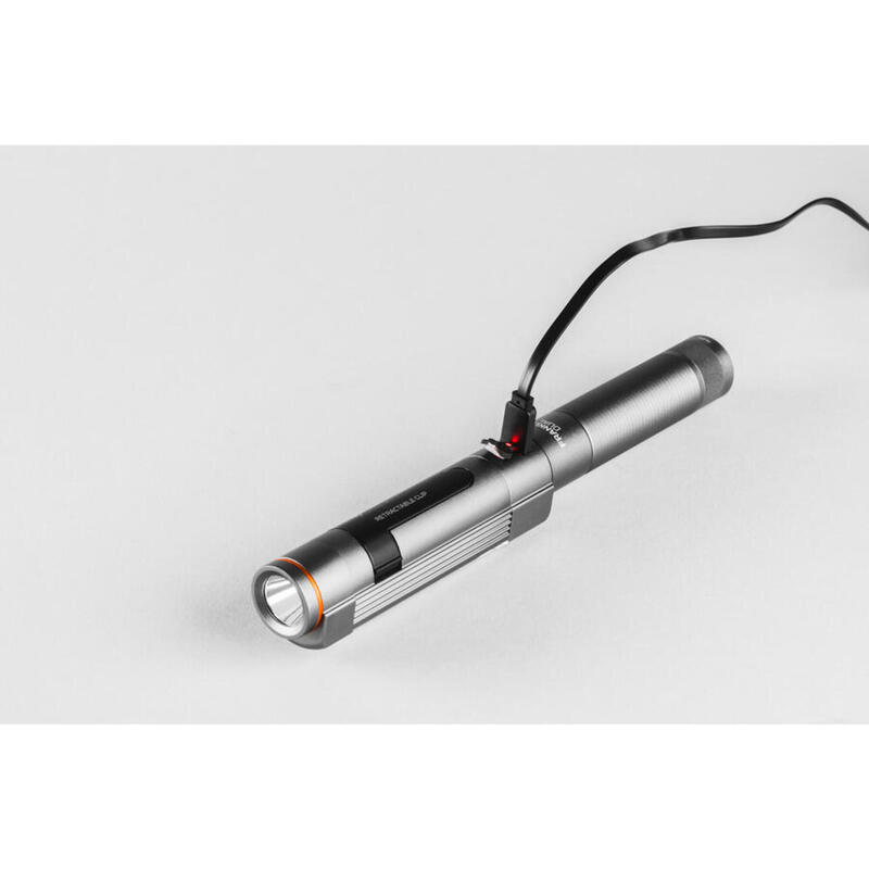 NEBO TASCHENLAMPE ARBEITSLAMPE FRANKLIN DUAL RC 500 LUMEN WIEDERAUFLADBAR GRAU