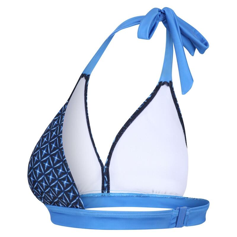 Bikini parte Superior Ladrilho Flavia Mulher Azul Marinho