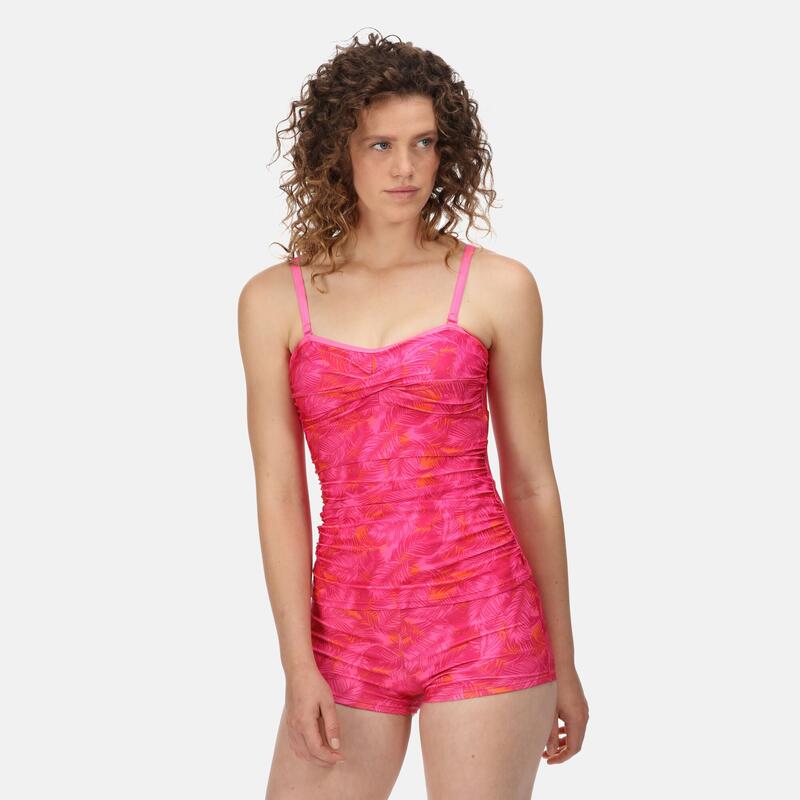 Aceana II Haut de tankini de bain pour femme - Rose