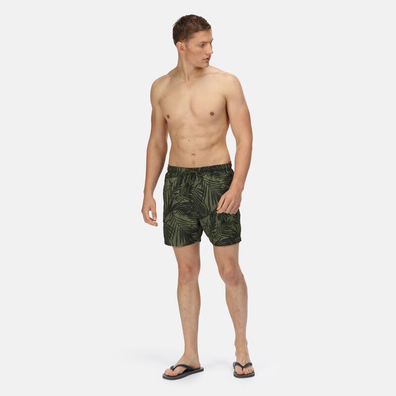 Loras Short de bain pour homme - Vert