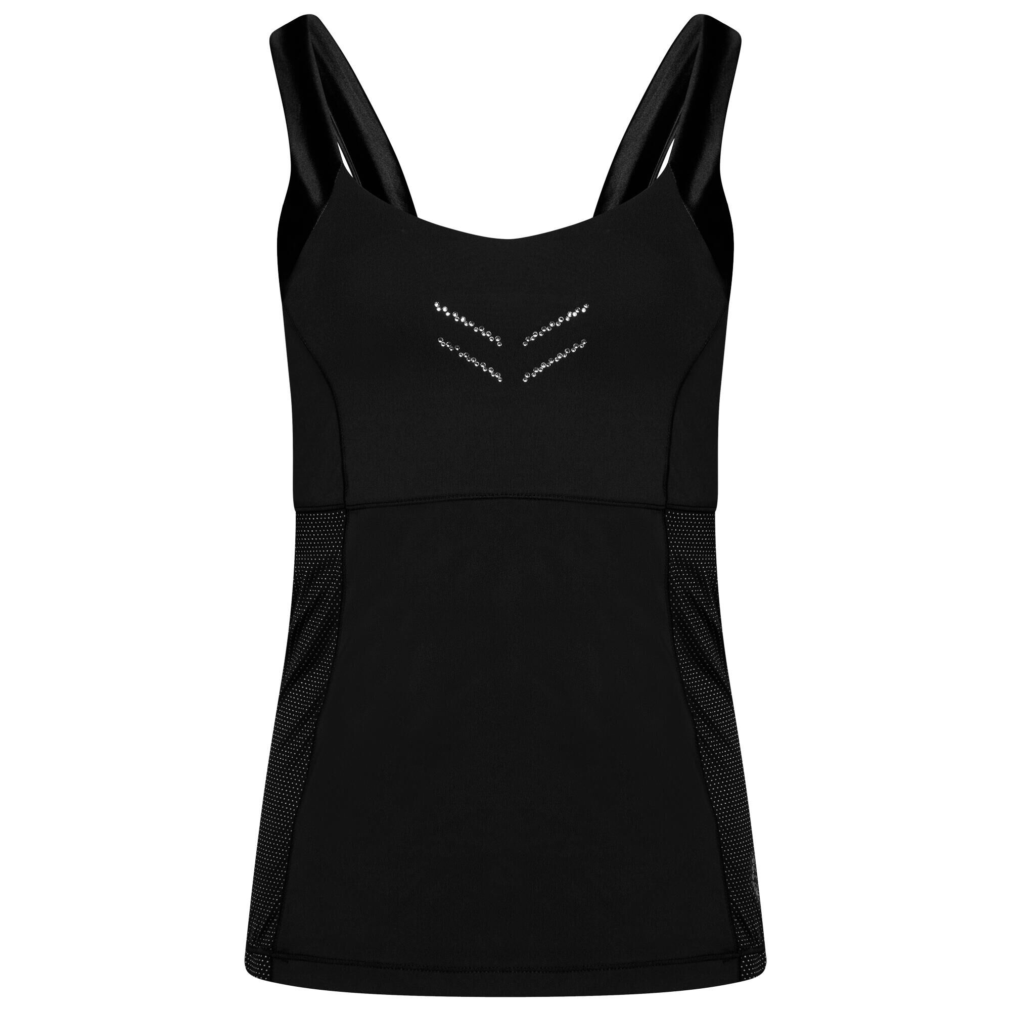 DARE 2B Crystallize Women's Fitness Fitted Tank - Black