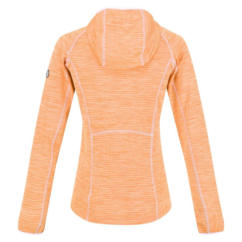 Yonder wandelhoody met volledige rits voor dames - Oranje