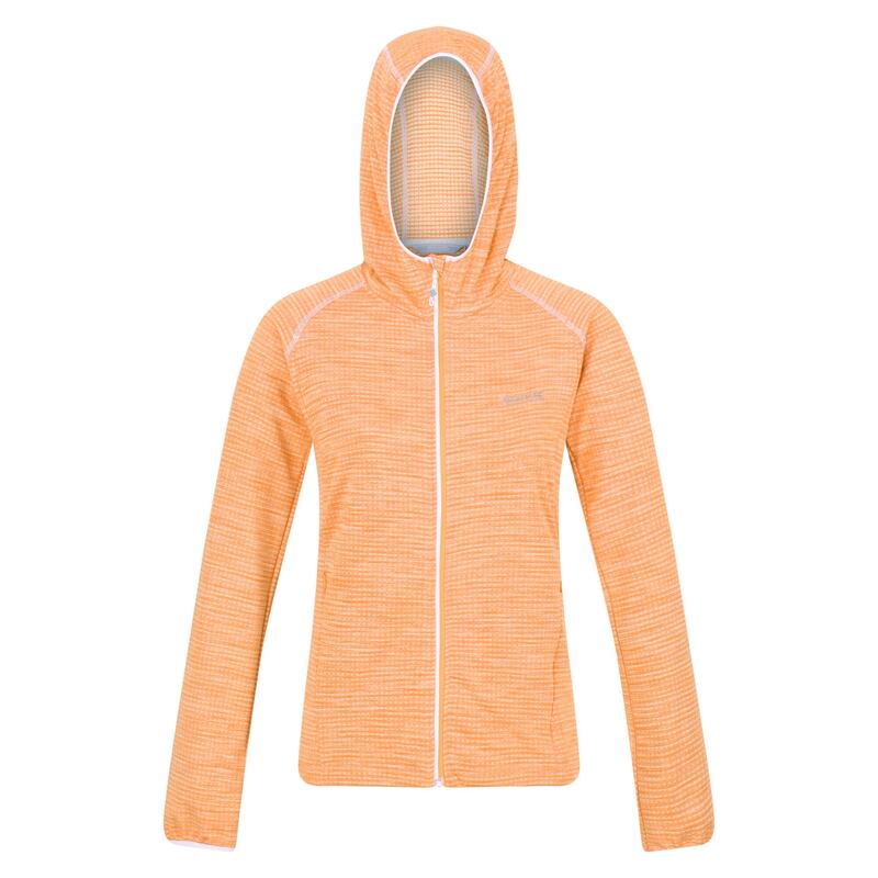 Yonder wandelhoody met volledige rits voor dames - Oranje