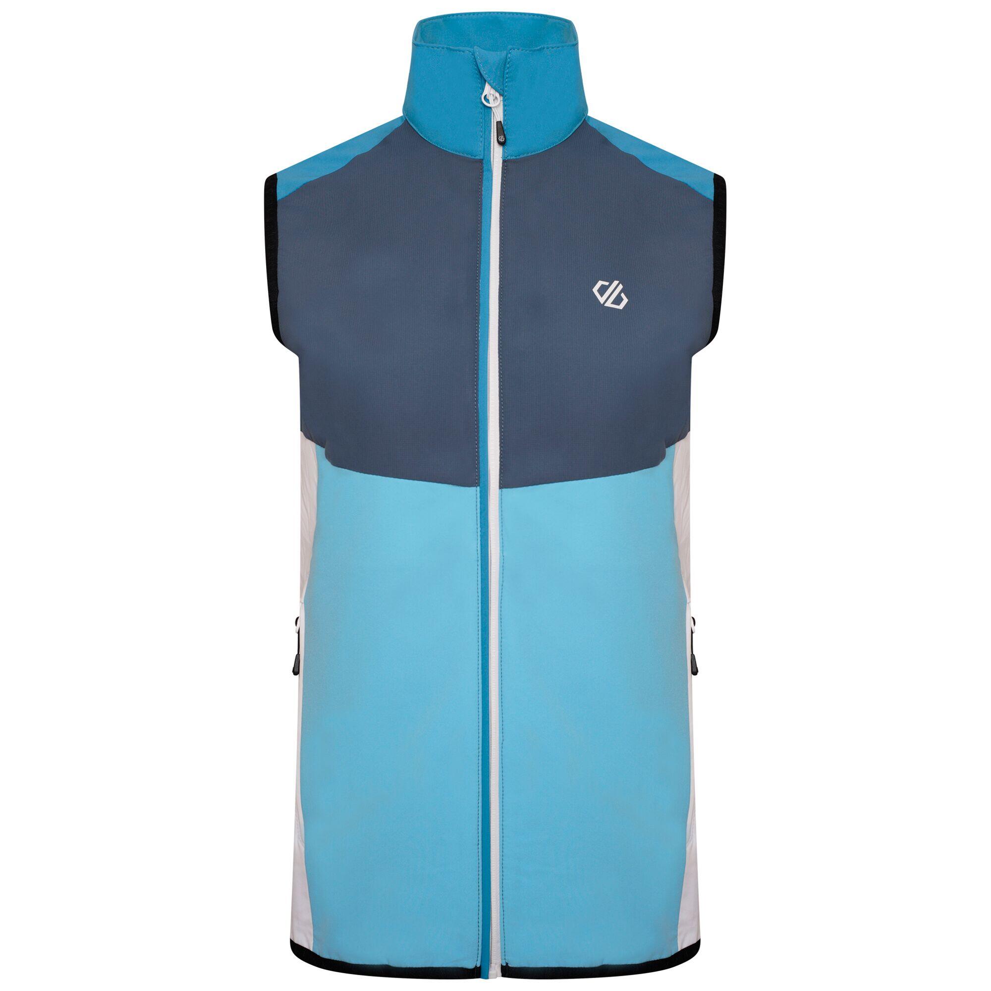 Duplicity II  Women's Hiking Softshell Vest - Crystal Seas Blue 5/5