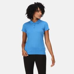 Sinton T-shirt Fitness à manches courtes pour femme - Bleu