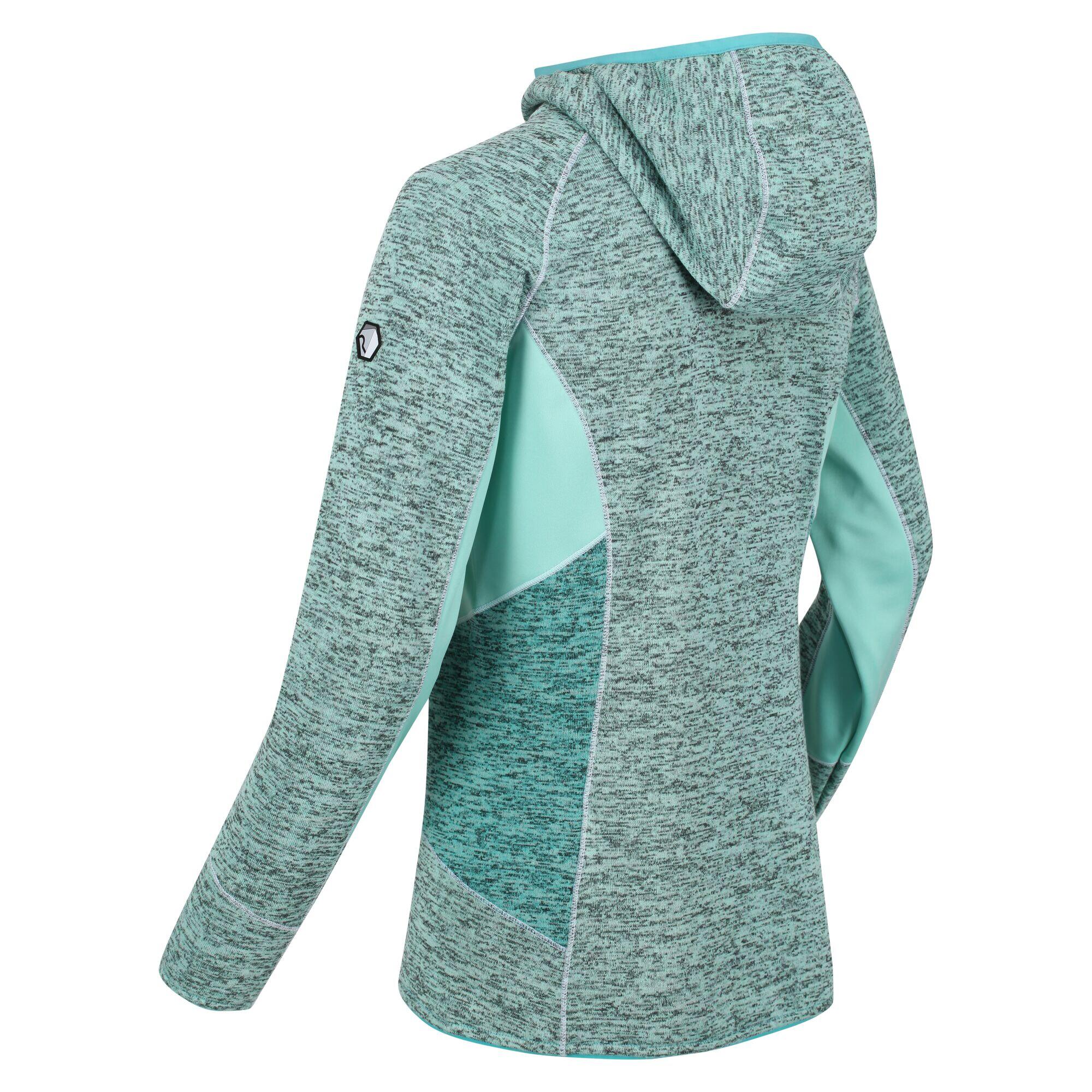 Womens/Ladies Walbury III Full Zip Fleece Jacket (Ocean Wave/Turquoise) 4/5