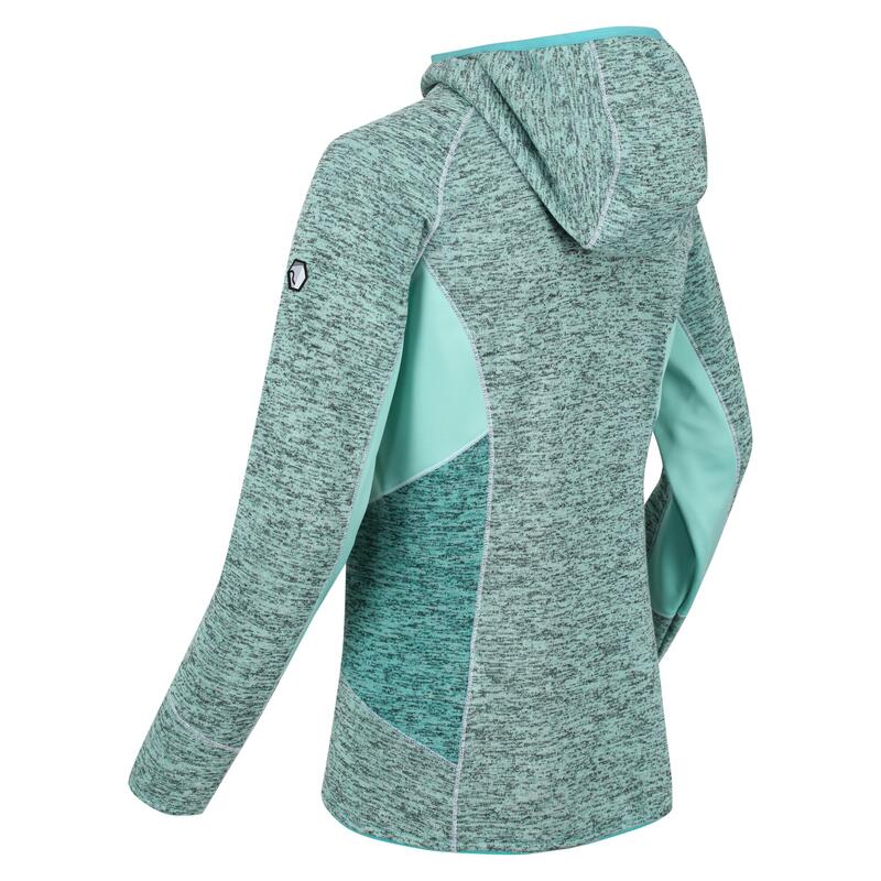 Veste polaire WALBURY Femme (Turquoise pâle / Turquoise vif)