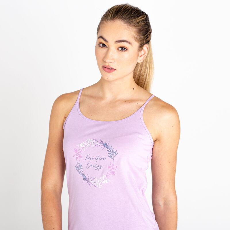 Camisola de Alças Flor Free Climb II Mulher Lavanda