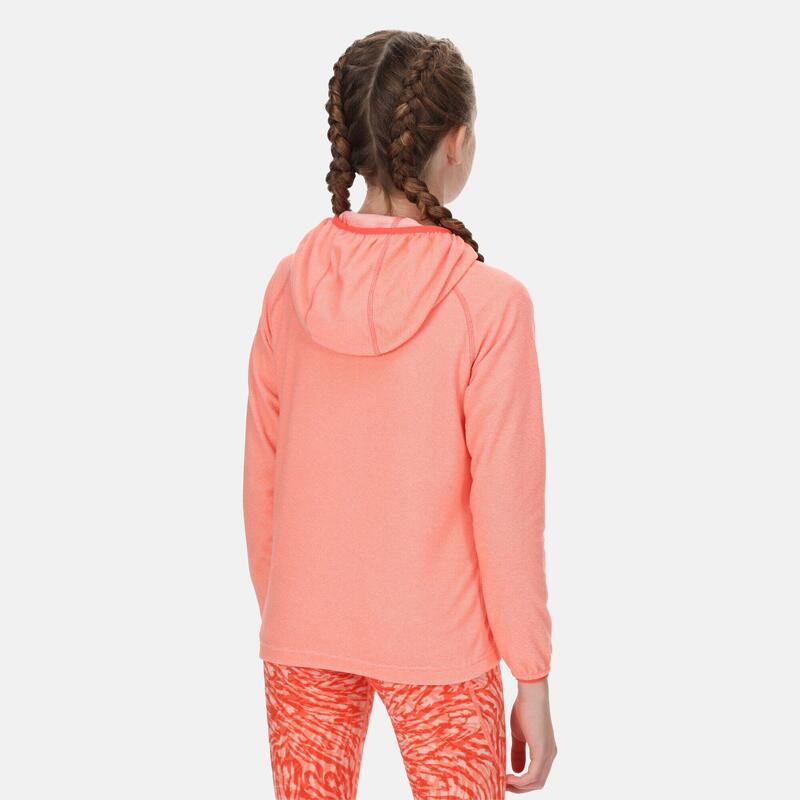 Loco overhead wandelfleece voor kinderen - Roze