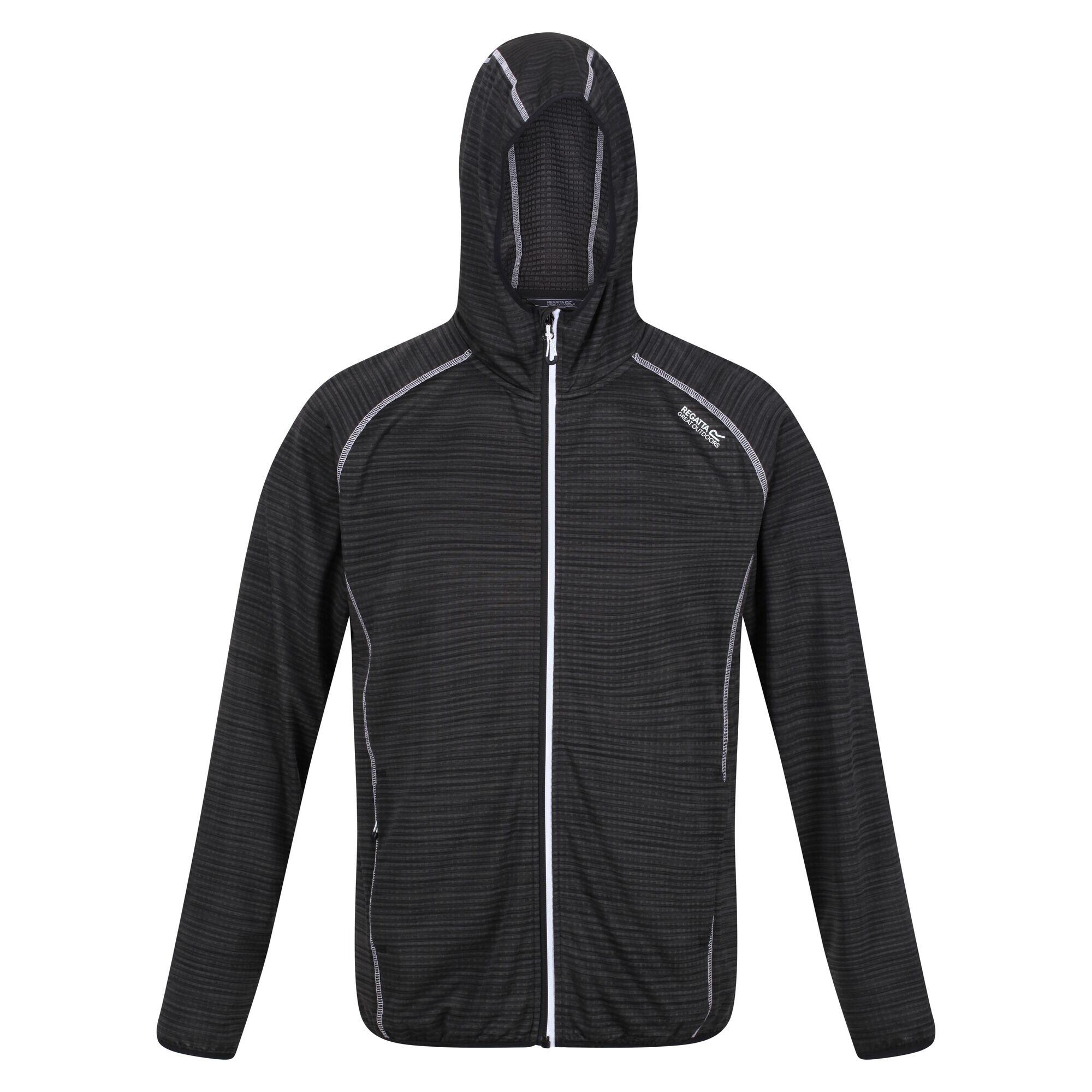 Mens Yonder Full Zip Hoodie (Black) 1/5