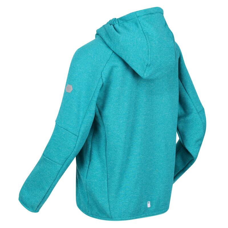 Maxwell Polaire de marche zippé pour enfant - Turquoise moyen