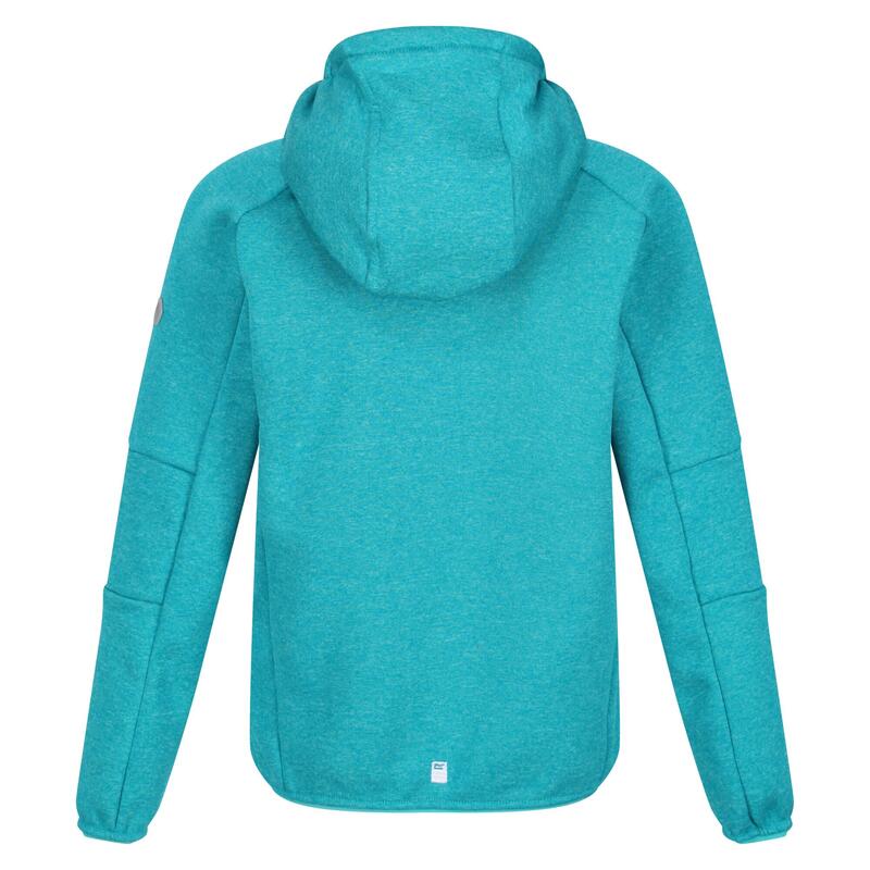 Maxwell Polaire de marche zippé pour enfant - Turquoise moyen