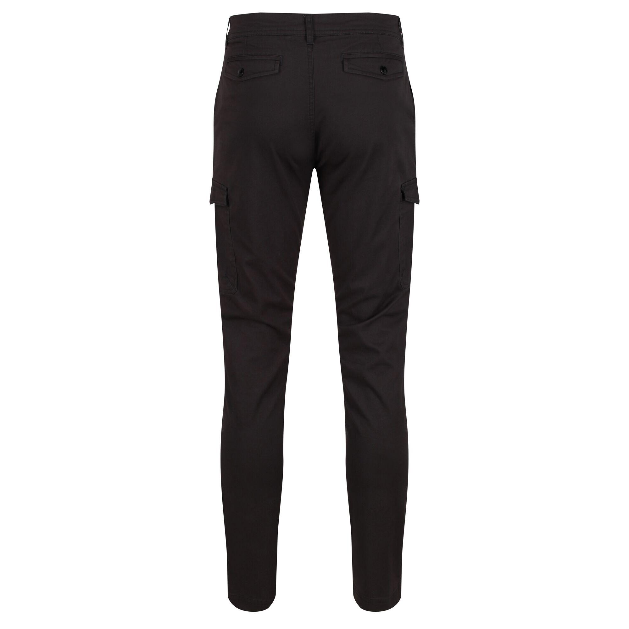 Bryer II Men's Walking Cargo Trousers - Ash 4/5