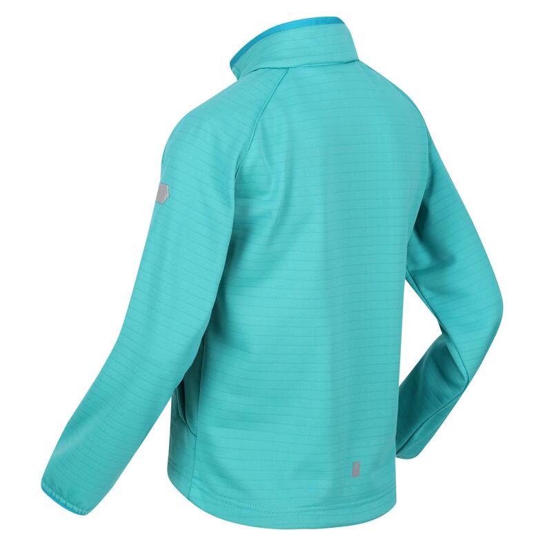 Junior Highton Lite II Polaire de marche zippé pour enfant - Vert pâle