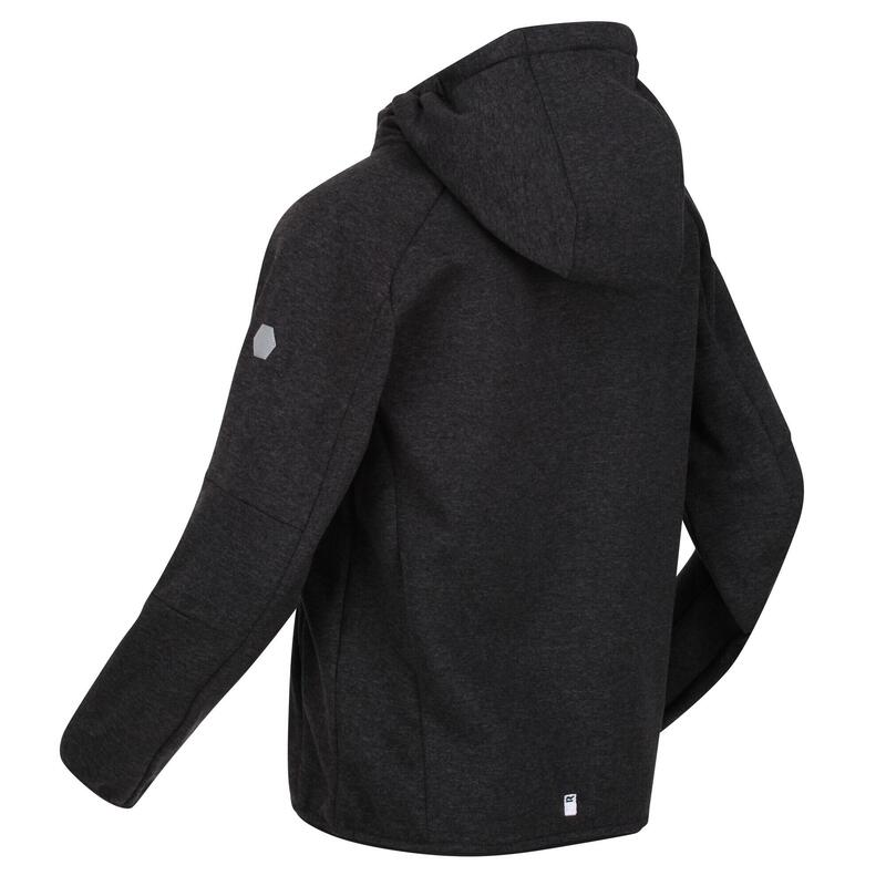 "Maxwell" Softshelljacke für Kinder Schwarz