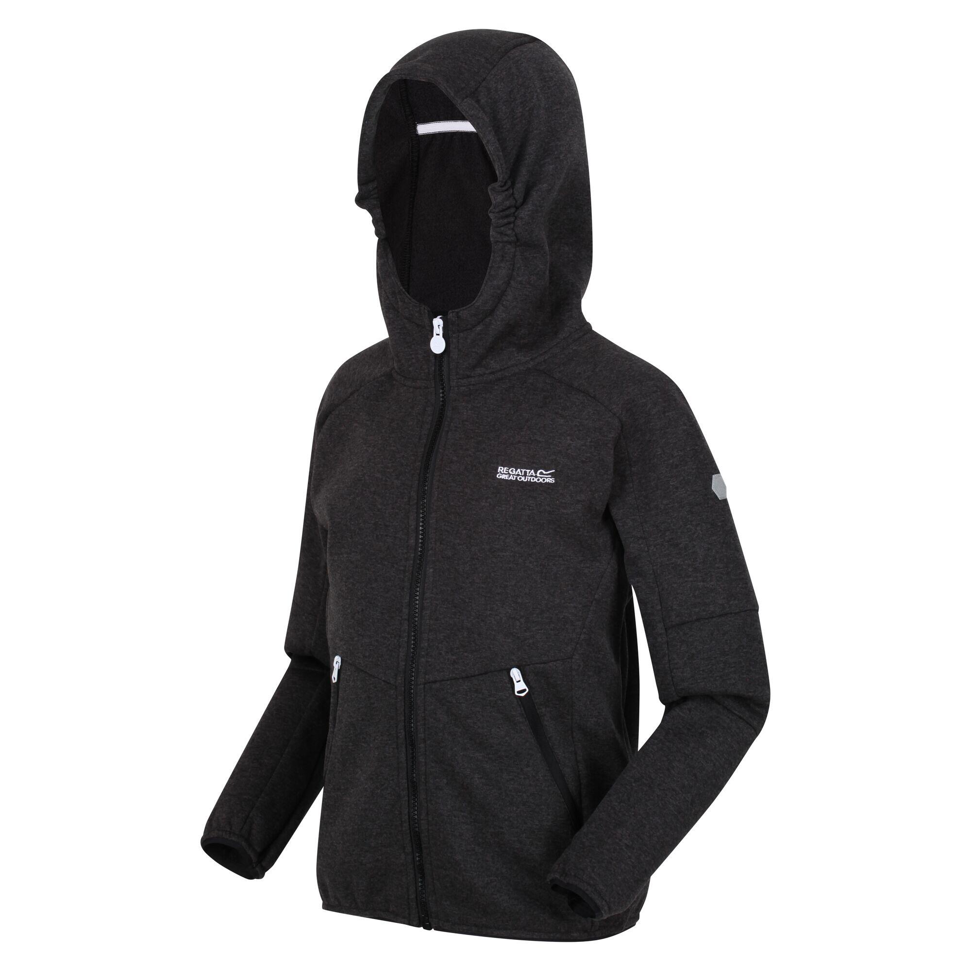 Maxwell Kids Walking Full Zip Fleece - Black 4/5