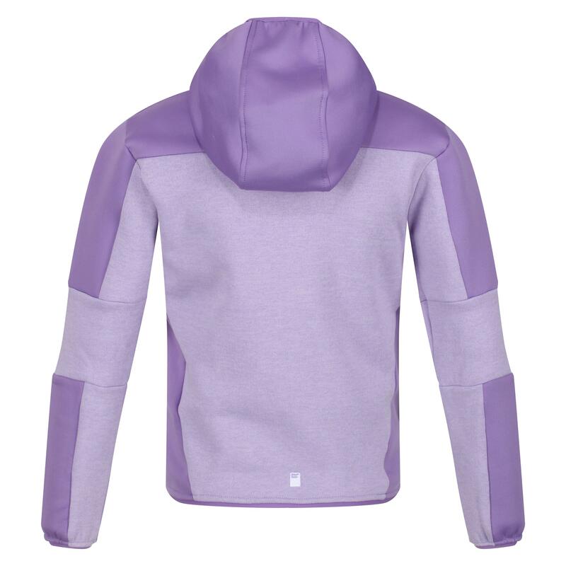 Veste polaire DISSOLVER Enfant (Lilas pastel / Améthyste clair)