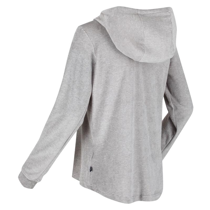 Chandra overhead wandelfleece voor dames - Grijs