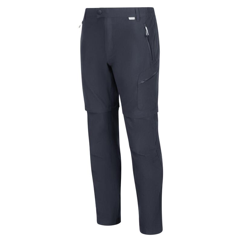 Highton Zip-Off Men's Hiking Trousers - Grey