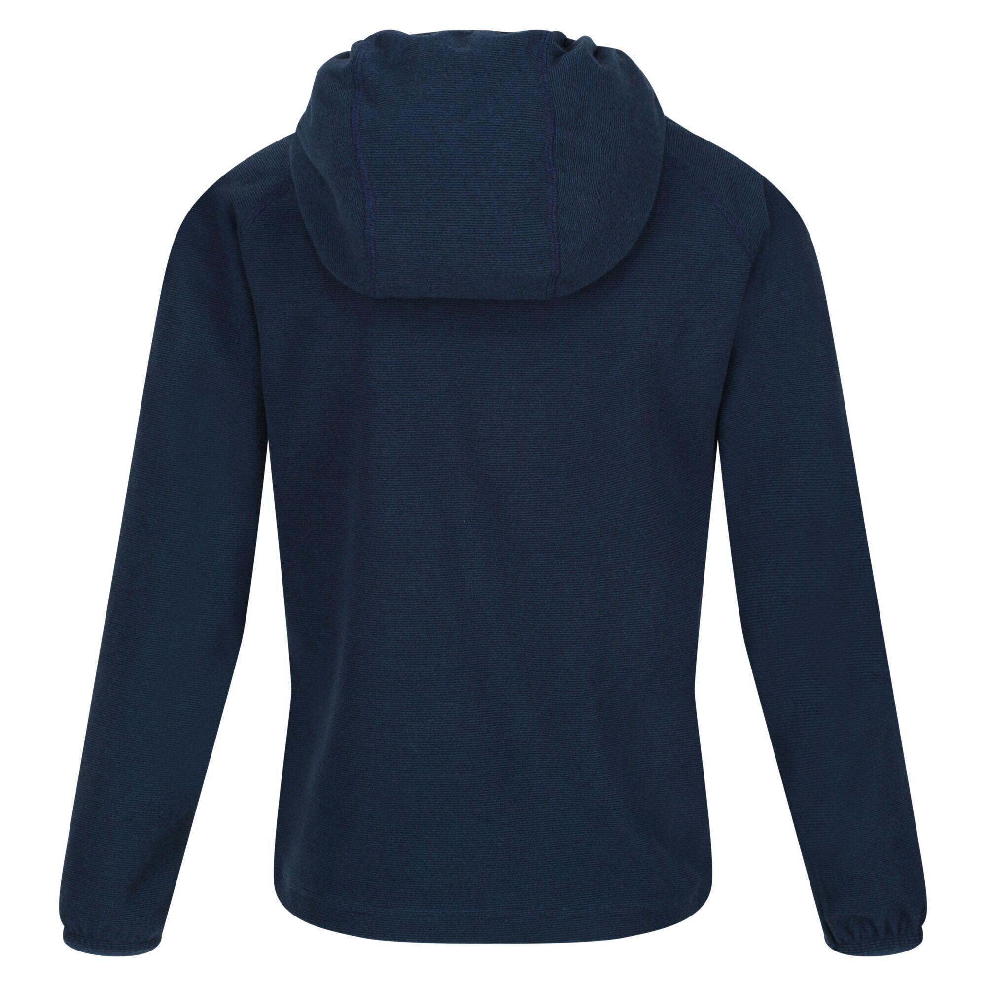 Childrens/Kids Loco MicroStripe Hoodie (Moonlight Denim/Black) 2/5