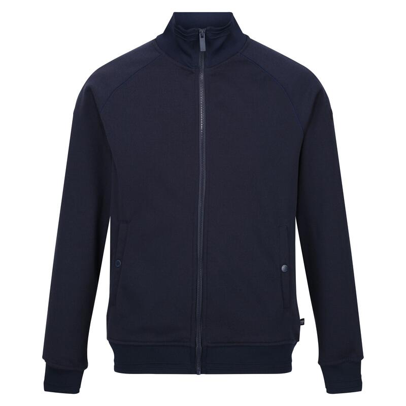 Ivano Pull de marche zippé pour homme - Marine