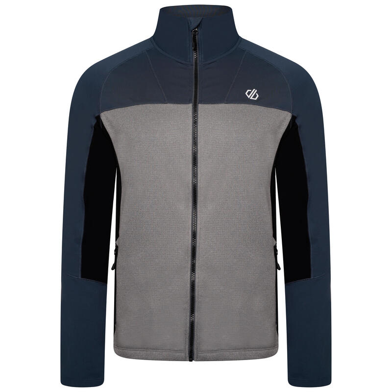 Reformed II Core Stretch wandelfleece met volledige rits voor heren - Grijs