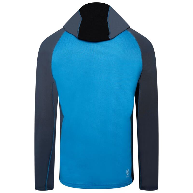 Contend Core Stretch Polaire de randonnée zippé pour homme - Bleu