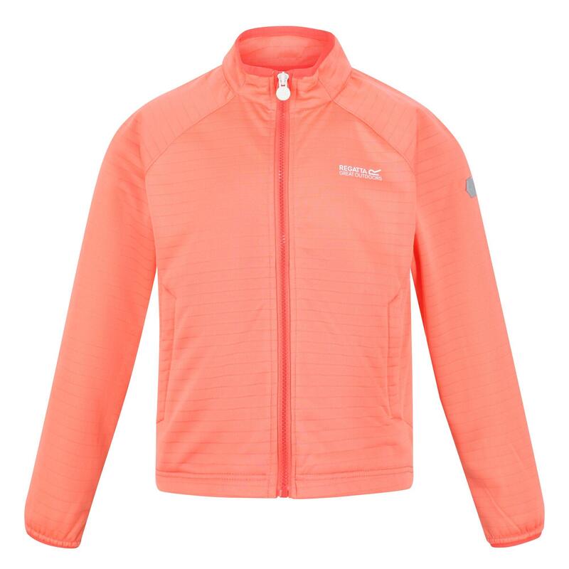 Junior Highton Lite II Walkingfleece für Kinder Reißverschluss - Pink